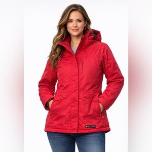 Women's Bold Red Ski Jacket